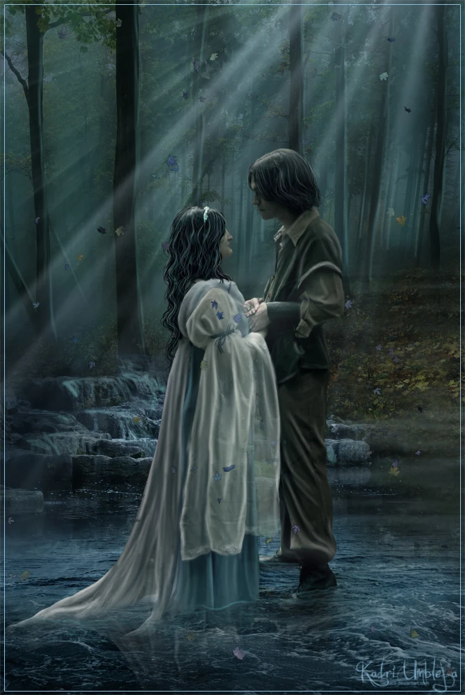 Beren and Luthien, de Iardacil (DeviantArt)