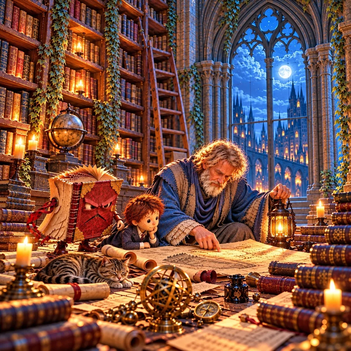 Imagen de «El libro y el títere»