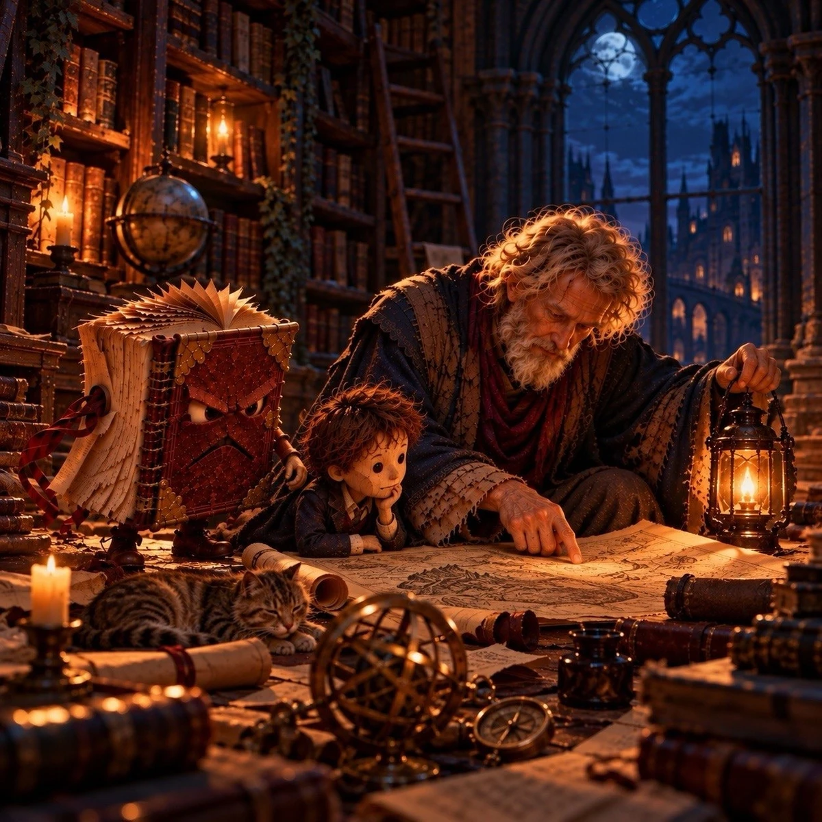 Imagen de «El libro y el títere»