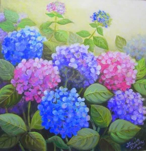 big colourful hydrangeas, de Hydrangeas (DeviantArt)