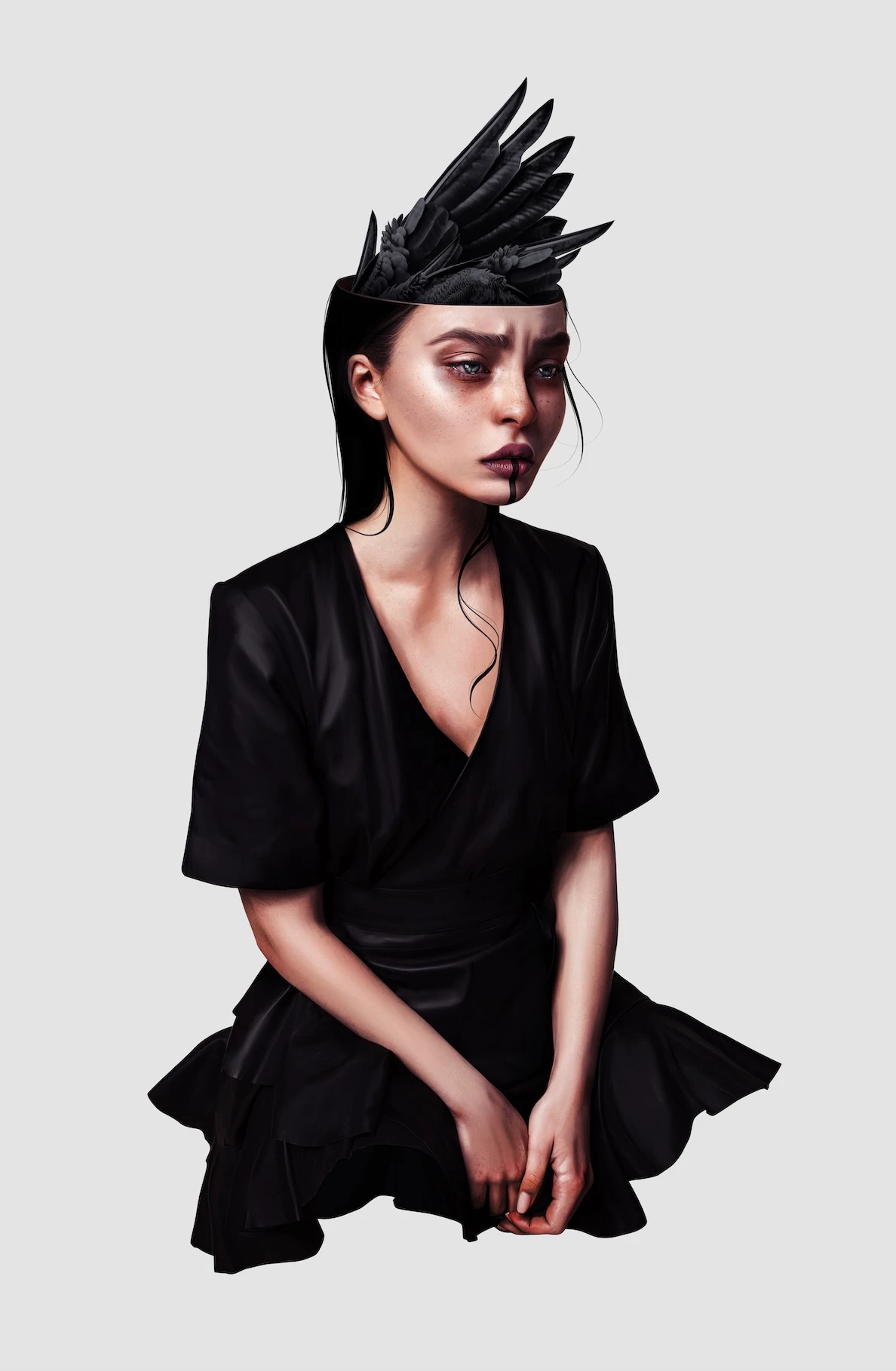 Trapped inside a broken body, de Laurahrubin (DeviantArt)